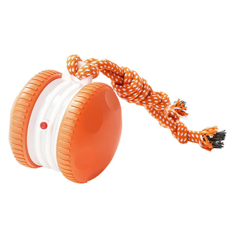 Smart Electric Interactive Pet Toy Ball Automatic Rolling Moving Ball USB Rechargeable Self-Moving Smart Ball Interactive Toys