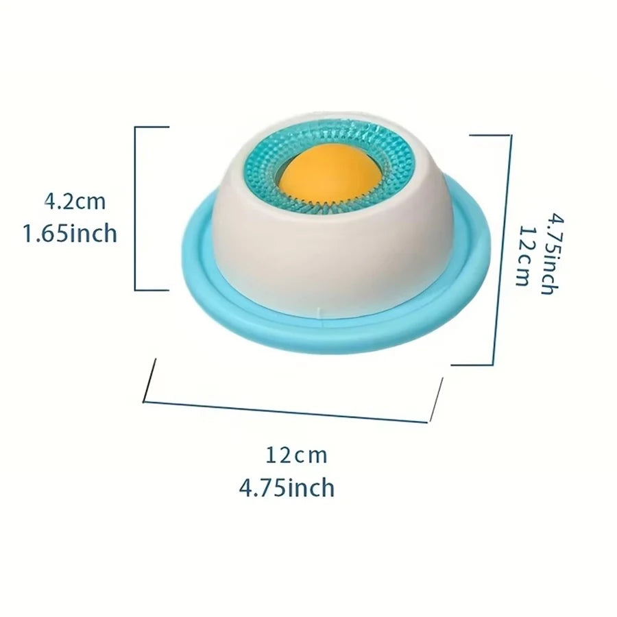 Lick Toys for Dogs Interactive Dog Toys Slow Feeder Food Dispenser for Puppy Training Enrichment Cat Feeding Crate Accessory