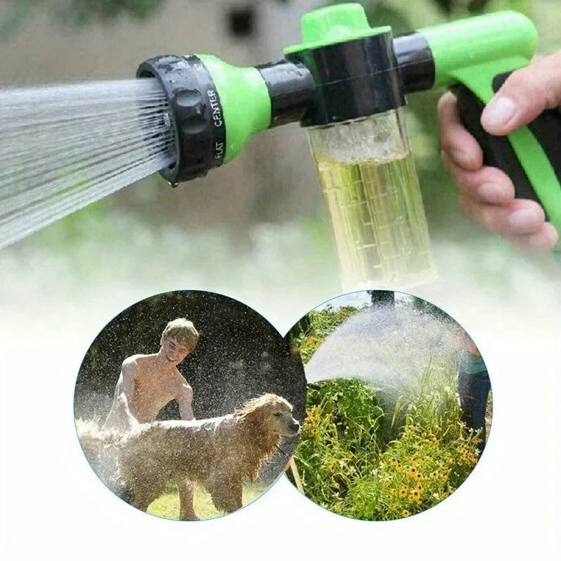 Pet Shower Nozzle Sprayer Hose dog shower Gun Adjustable Pet Wash Cleaning bath Water Foam Soap Sprayer dog clean tools